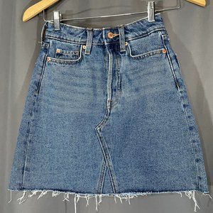 Denim Mini Skirt